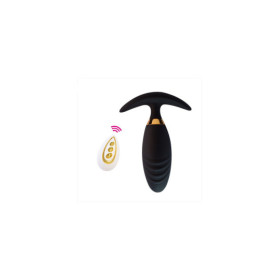 Plug anal vibrant avec télécommande -TOD-064BLK